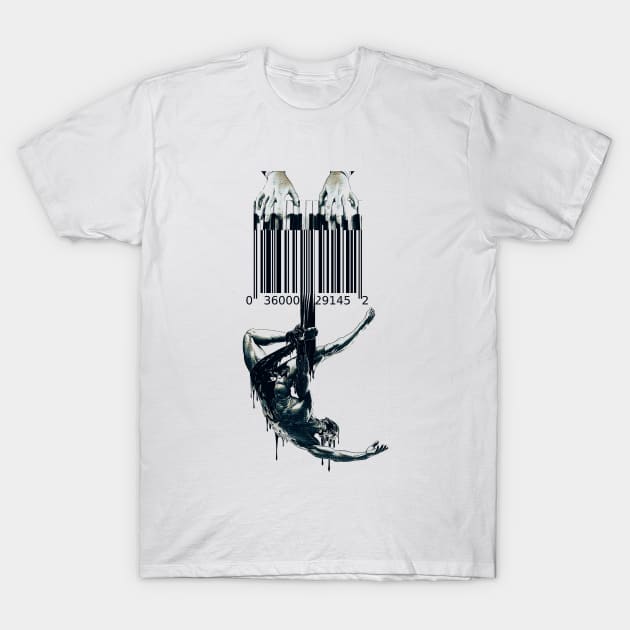 Barcode T-Shirt by arxitrav